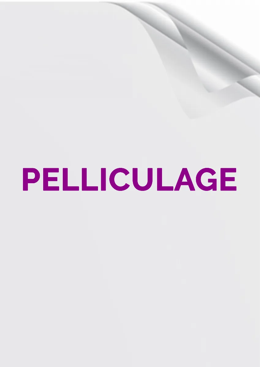 Pelliculage Mat Recto Verso