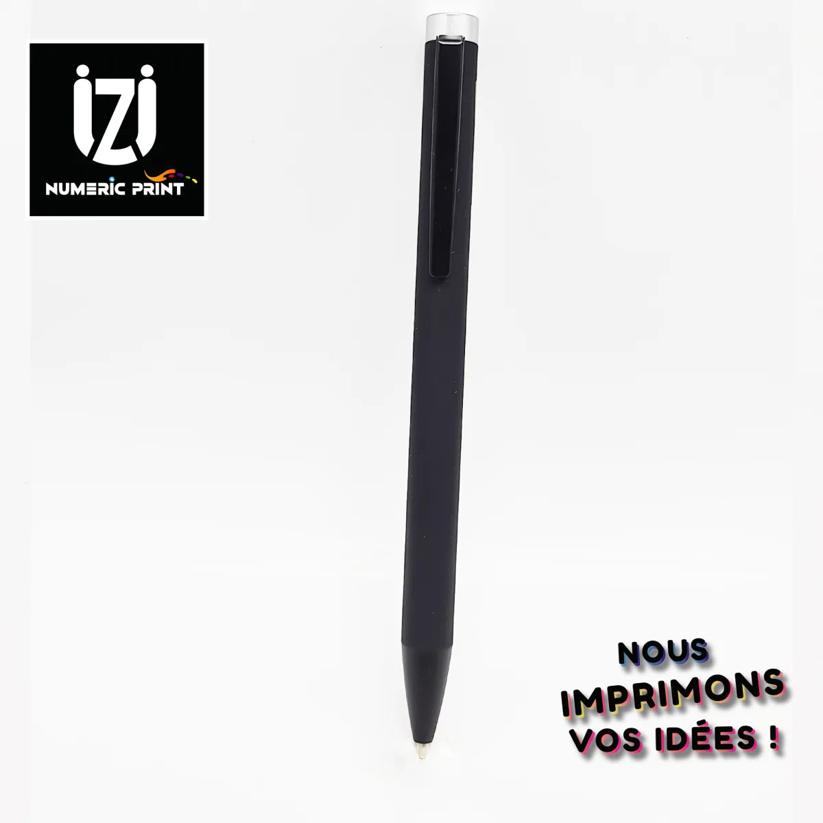 Stylo Métallique Noir